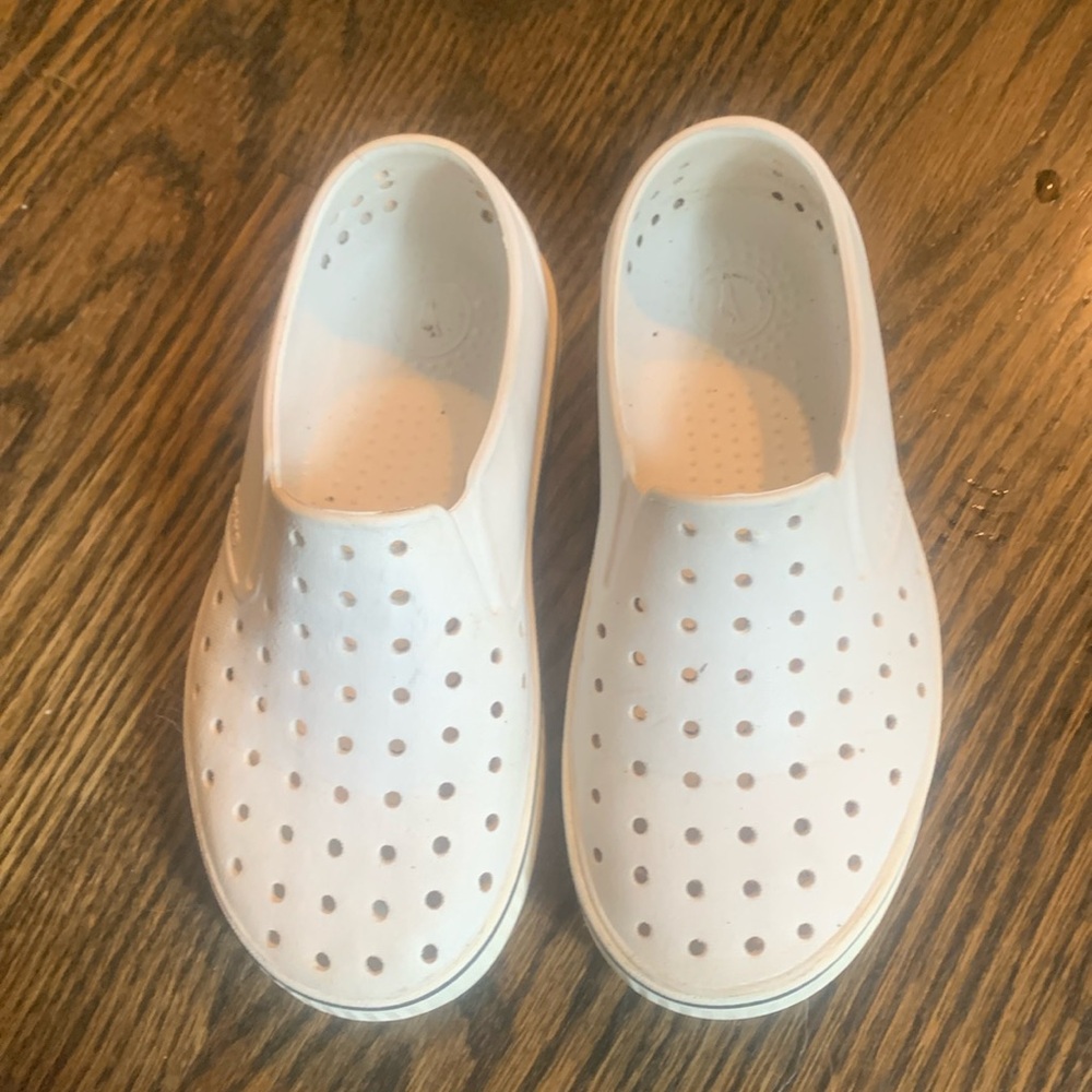 Native shoes white unisex size C 13